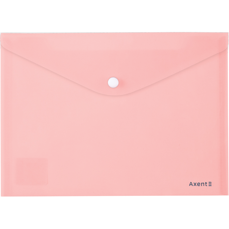 Папка на кнопці Axent Pastelini 1522-10-A, А5, рожева
